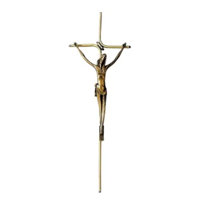 Funeral cross for Spain coffin and casket 8029 in antique color