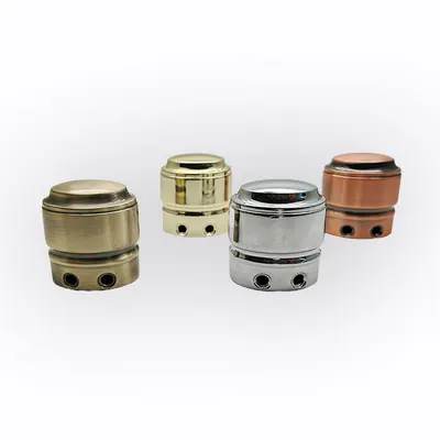 Casket handle end tips and funeral casket hardware 8512 in Electronic Plated side view
