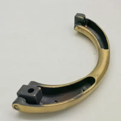 French coffin handle cercueil 1041 with screw rod and solid bar