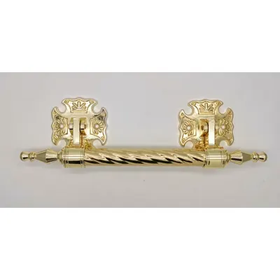 Funeral handle 1063 in antique gold color for coffin handle finish detail