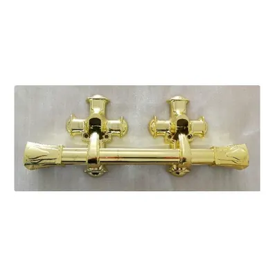 Lagore Plastic Handle Set 9007 in ABS material and gold color (ref 9007 Set) detail view