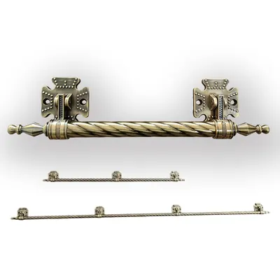 Customized length extend coffin handle 1002E in antique brass color