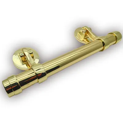 Heavy duty coffin handle and knobs 1008E1 detail view