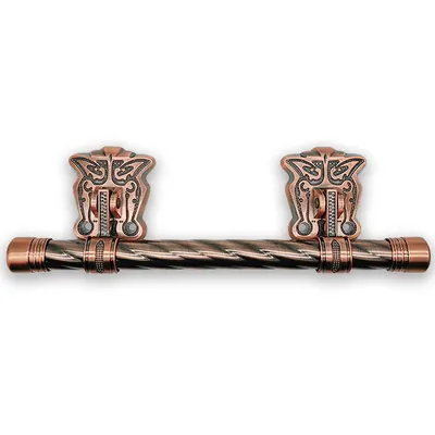 Funeral Coffin Handle with Twisted Steel Bar 1003-2 coffin fittings finish detail