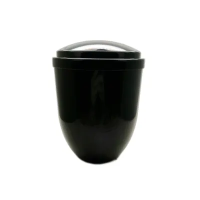 Fuenral Products Plastic Urn for Ash and Capacity 3.3L in Black color (ref PA004)
