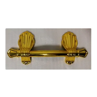 York coffin handle in pp recycle materail 9004, gold color and well decoration for cremation detail view
