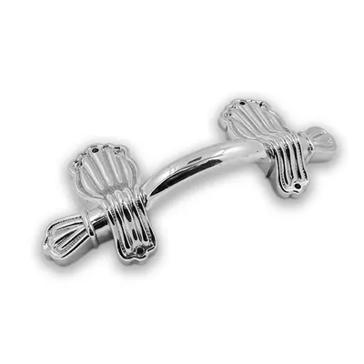 Funeral supplier and coffin handle and accessories 9510 in plastic and lift weight 100kgs per piece finish detail