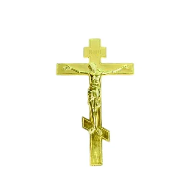 Orthodox crucifix for coffin decoation 6007