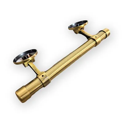 Swing Bar Coffin Handle 1008 in Metal Material and Antique Brass Color for Funeral Coffin Handle detail view